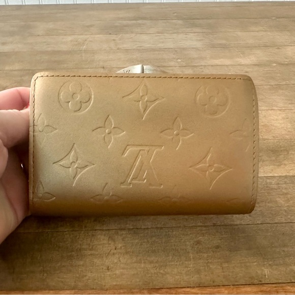 Louis Vuitton Monogram Vernis Porte Monnaie Billets Viennois Kiss-lock Wallet - Picture 3 of 16